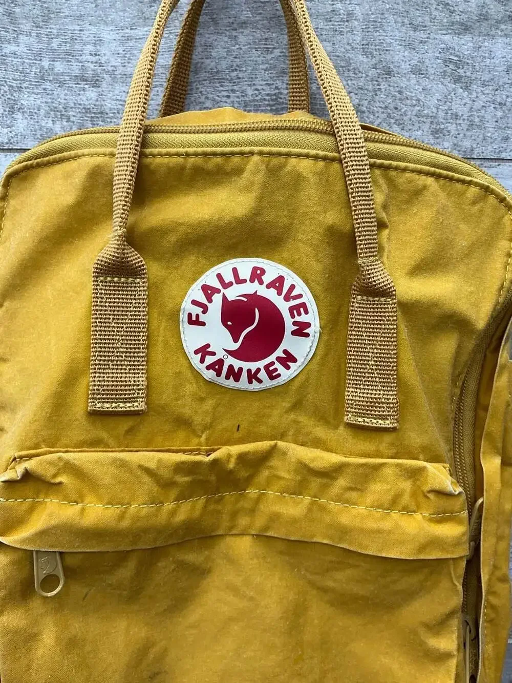Fjällräven Kånken Classic Backpack in Ochre
